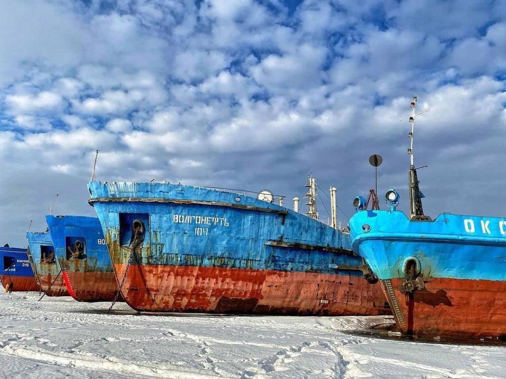 Фотопрогулка по Волге напомнит о суровой зиме — вскрытие льда в Самарском регионе ожидается только в апреле