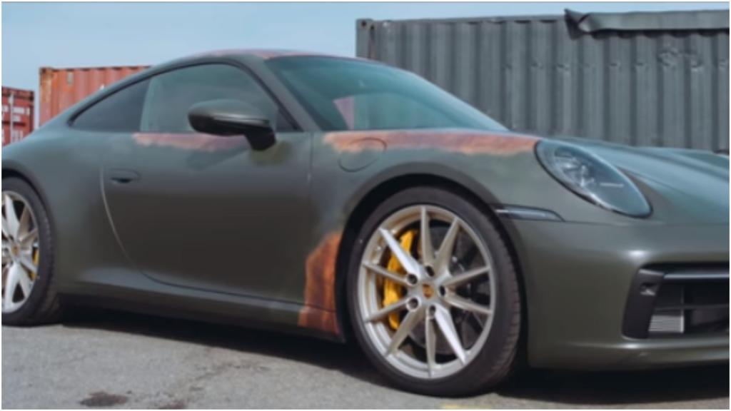 Первоапрельская шутка Porsche с «ржавой» краской озадачила людей