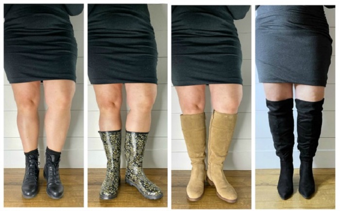 Какие сапоги лучше всего смотрятся на полных ногах: подборка самых стильных моделей (фото)