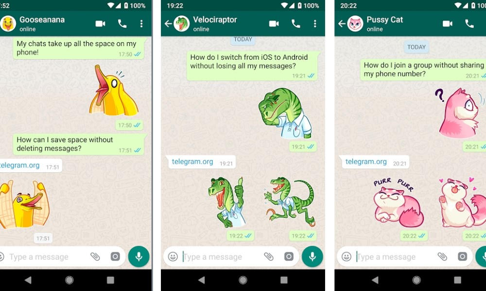 Как экспортировать стикеры WhatsApp в Telegram на телефонах iPhone и Android: пошаговая инструкция