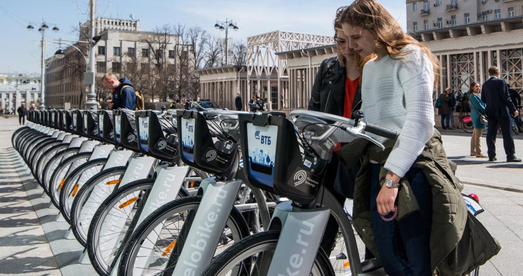 В этом году рекордно рано: прокат велосипедов в Москве откроется с 6 апреля