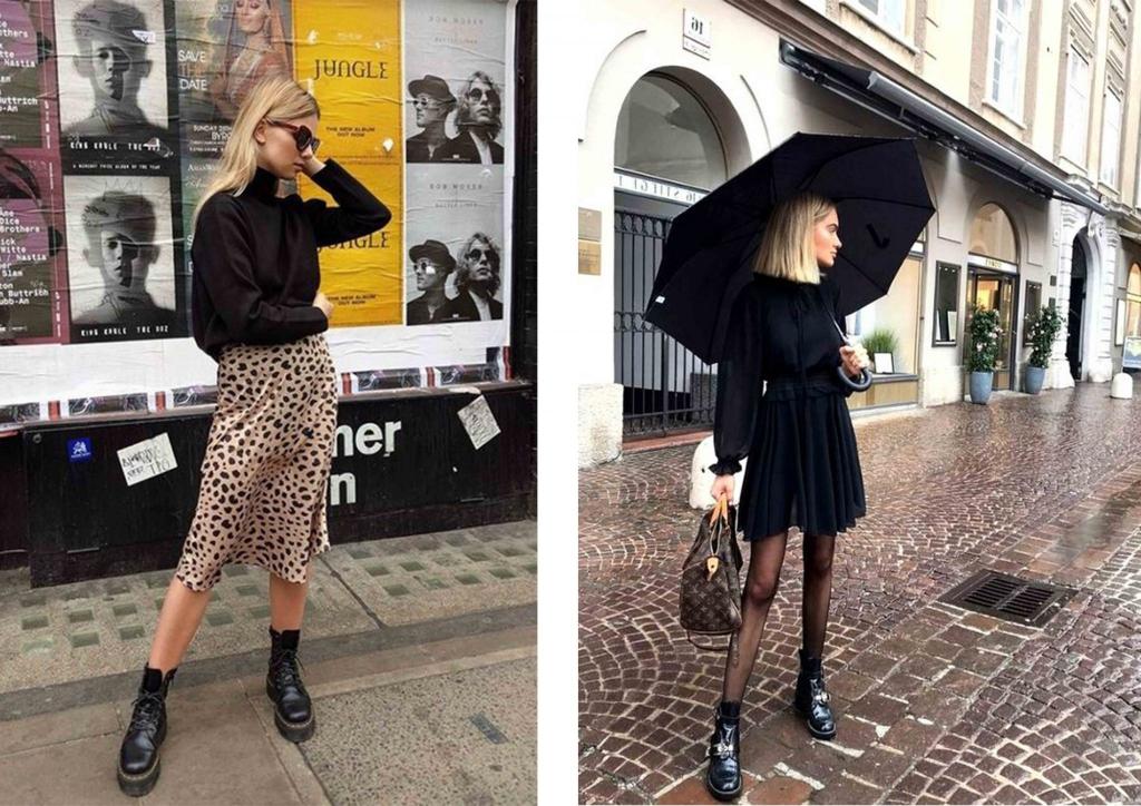 Как оставаться стильной и красивой даже в дождливый день: очаровательные образы с зонтиками, дождевиками и не только