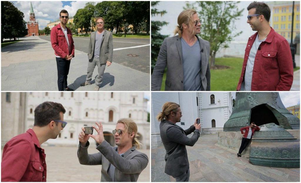 Райан Рейнольдс на Красной площади и Том Харди в Якутске: фото голливудских звезд, гуляющих по России