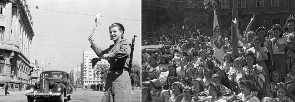 Как в Европе встречали советских воинов-освободителей: трогательные и радостные фото, сделанные в 1944-1945 годах