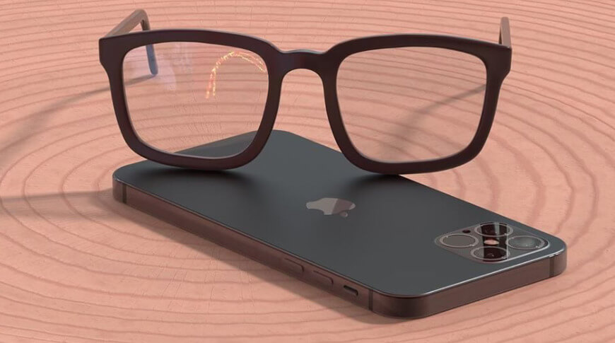 Стол и стены вместо тачпада. Очки Apple Glasses смогут превратить любую поверхность в сенсорный экран