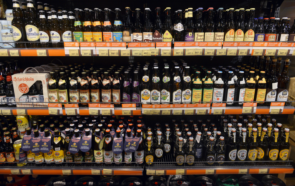 Розничные продажи импортного пива с марта 2020 года по февраль 2021 выросли более чем на 31 %