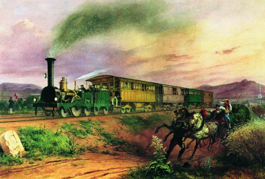 «Стальной конь, везущий сразу много‑много карет»: как в России строили первую железную дорогу