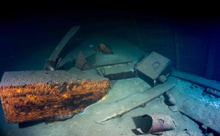 По следам Янтарной комнаты: место гибели немецкого парохода исследуют ученые