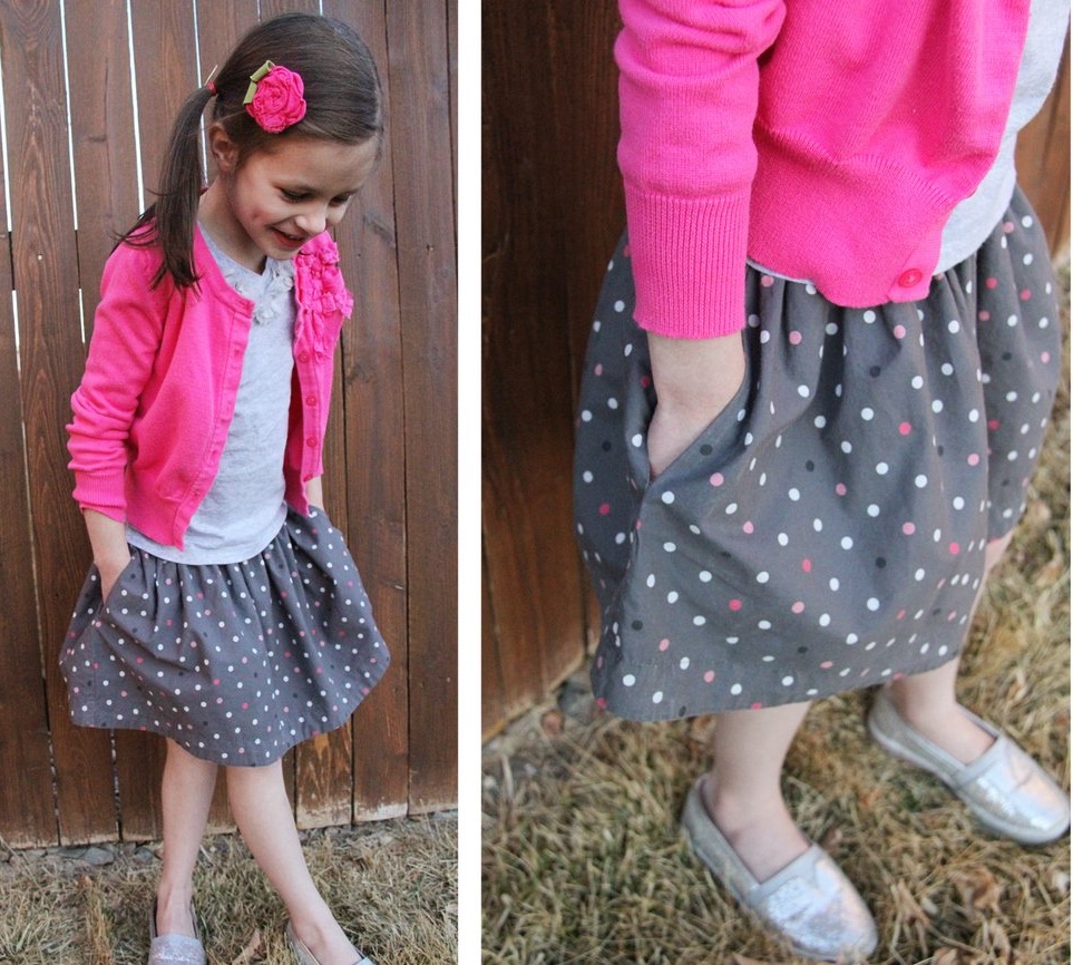 Как добавить боковые карманы на любую детскую одежду простым способом. Юбки, платья и штаны станут намного удобнее