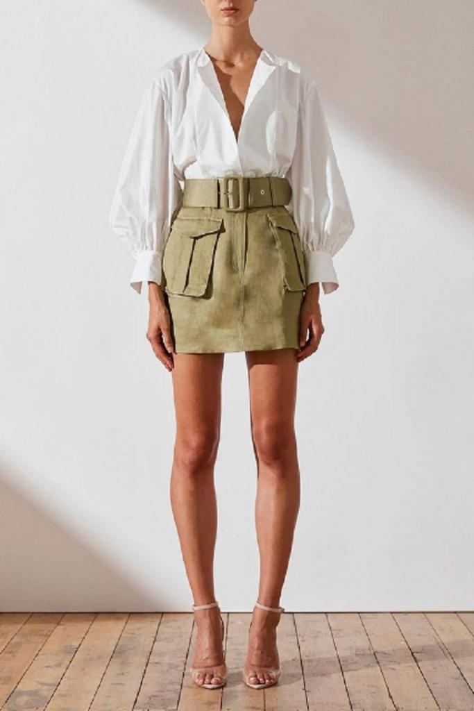 Льняные юбки — горячий тренд этого лета: какие модели выбрать и с чем сочетать