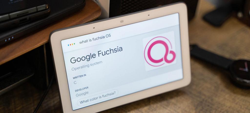 Google запускает свою третью по величине операционную систему Fuchsia