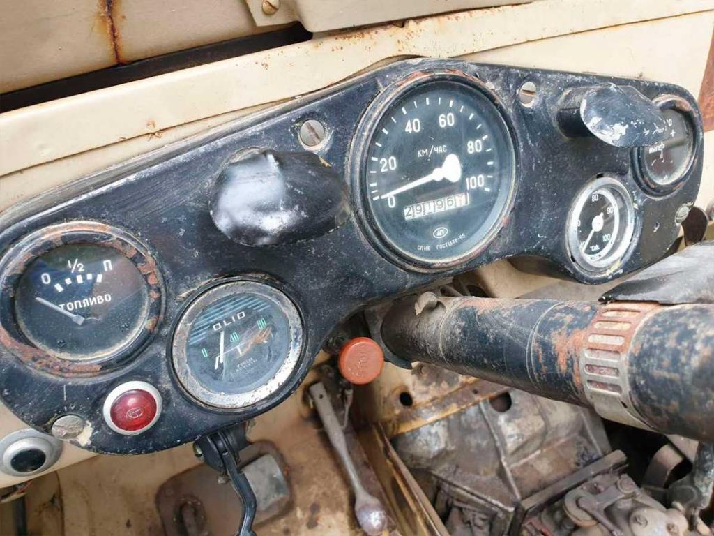 Джип времен СССР ГАЗ-69 обнаружен в Германии с уникальным дизельным двигателем