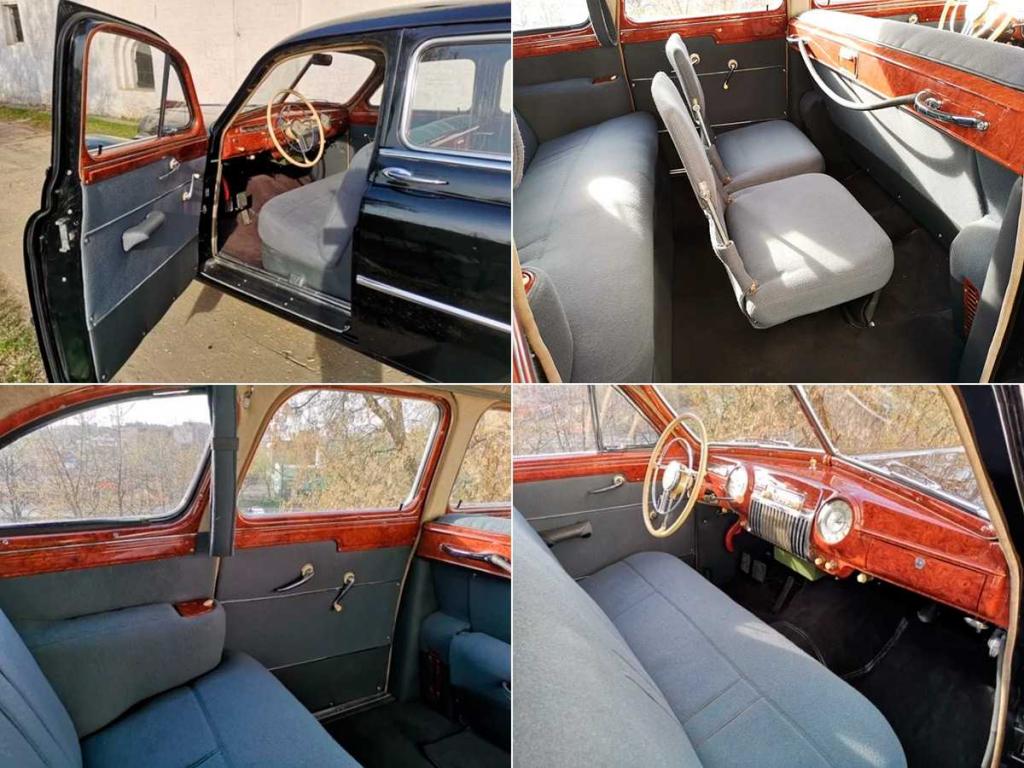 Советский седан ЗИМ 1956 года выпуска, созданный для высших чиновников, продают за 7,9 млн рублей
