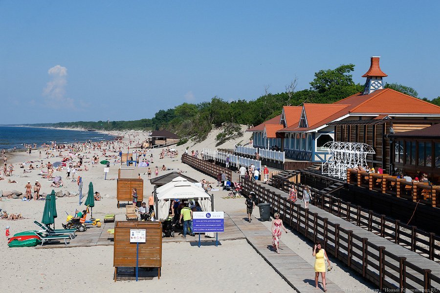 В Калининграде и городах области, где есть море, вводится курортный сбор