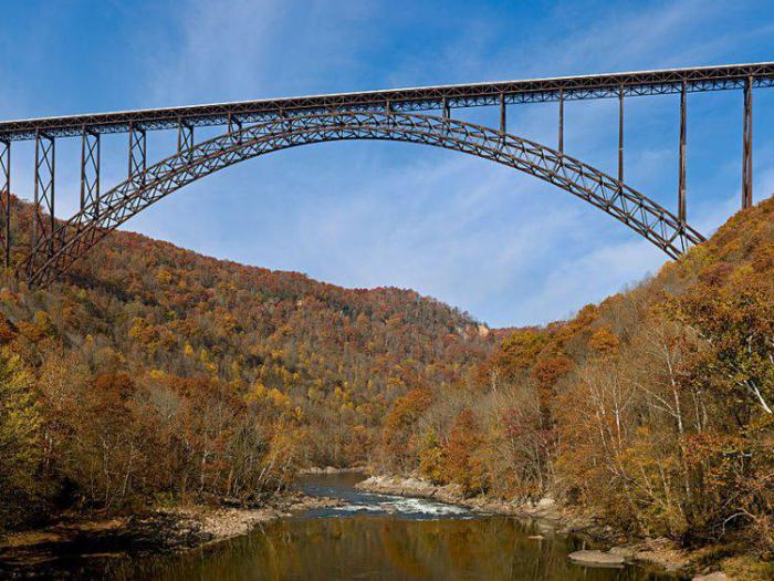 мост в Западной Вирджинии 