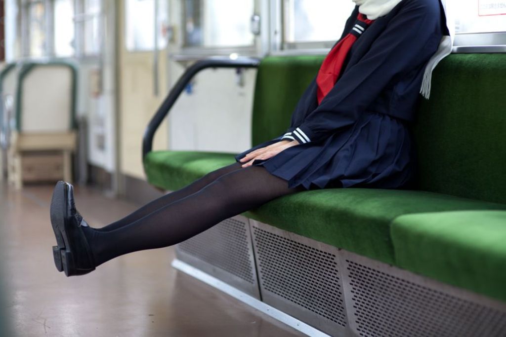 Schoolgirl shoes photo