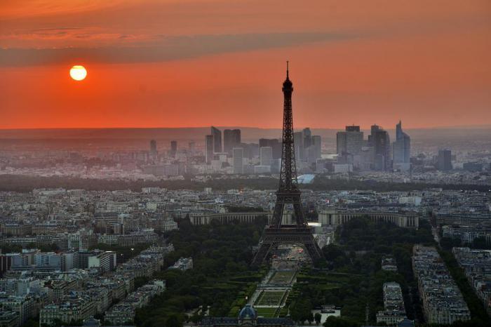 факт: Эйфелева башня самое высокое здание Парижа