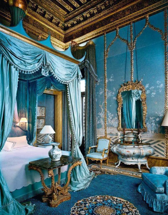 спальня в викторианском стиле 