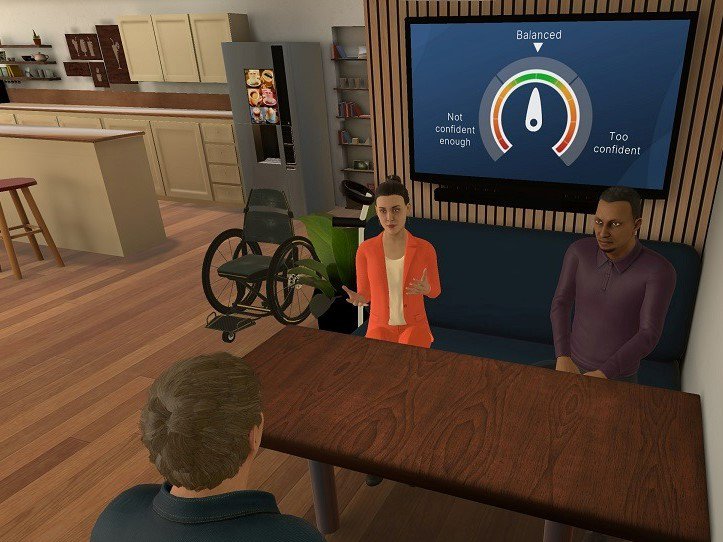 В Британии изобрели VR-программу, которая позволяет студентам подготовиться к собеседованиям, создавая имитацию интервью