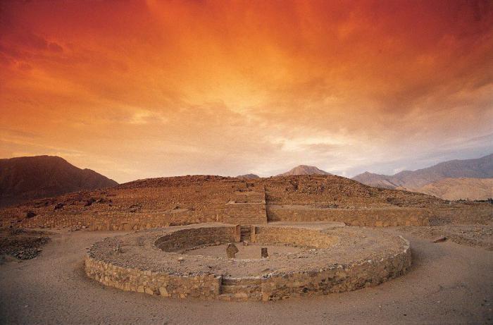 древнее поселение в южной америке