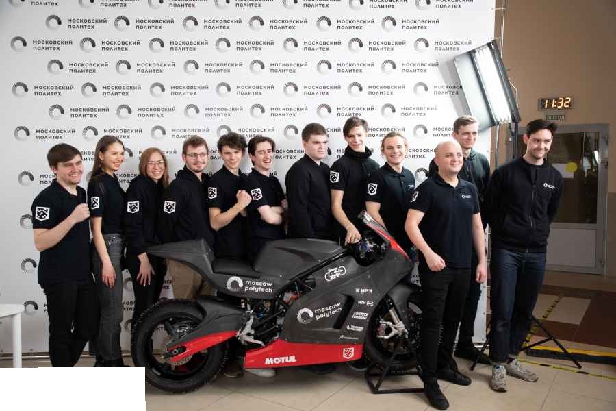 Российские студенты создали электрический мотоцикл MIG R2