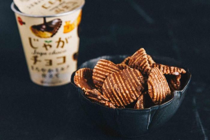 Шоколадные чипсы - обычная для японцев закуска 