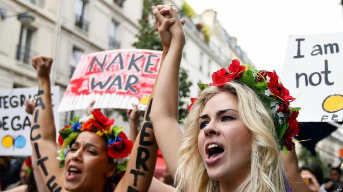 Femen ушли за границу