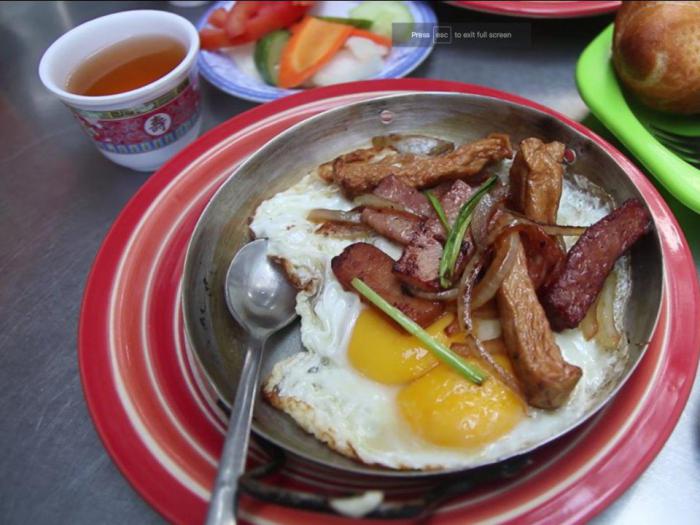 Питательный вьетнамский завтрак