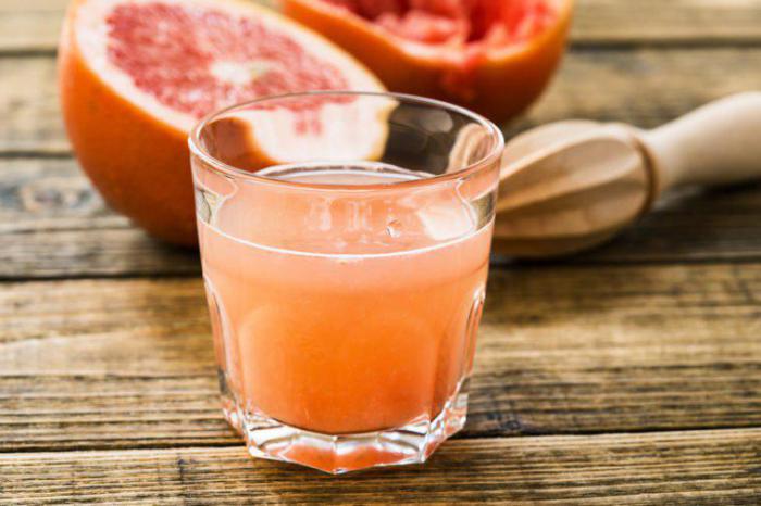 Витаминный грейпфрутовый напиток