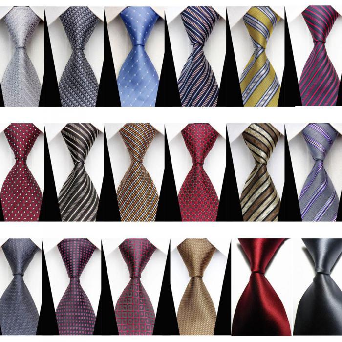 Варианты галстуков