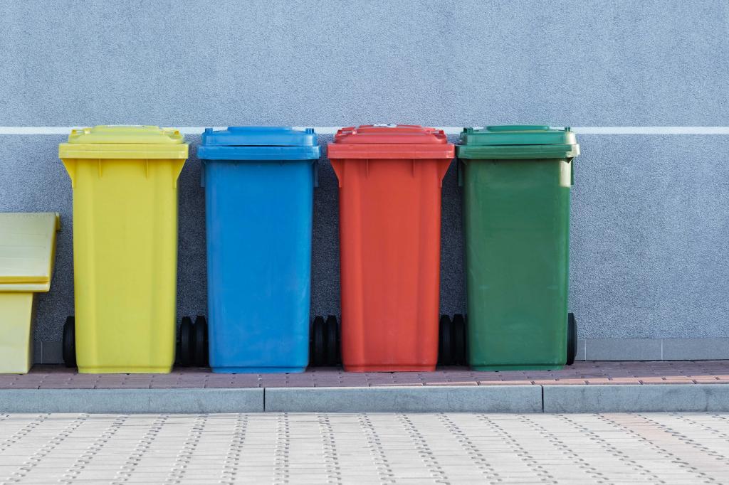 контейнеры для раздельного сбора мусора
