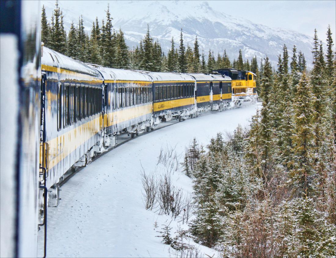 Живописные зимние маршруты для путешествия на поезде
