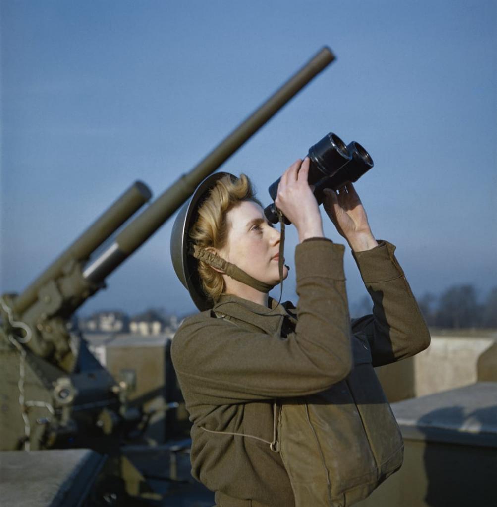 Редкие цветные фотографии времен Второй мировой войны