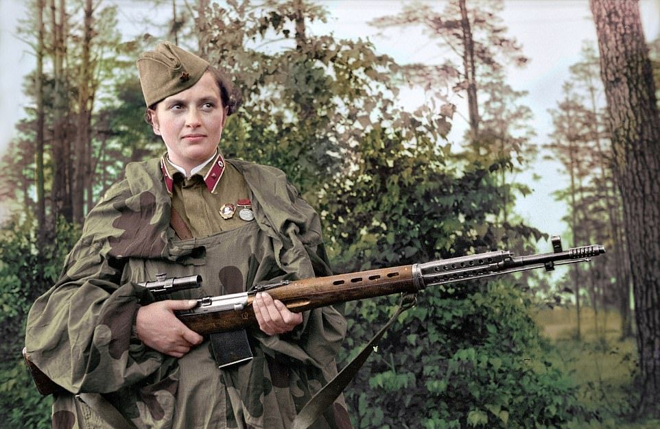 Десять русских женщин, которые были лучшими снайперами Второй мировой войны