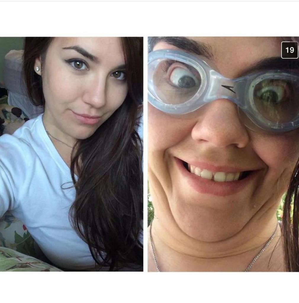 Девушки показали, как ракурс на фото "творит чудеса" и посмешили пользователей Instagram
