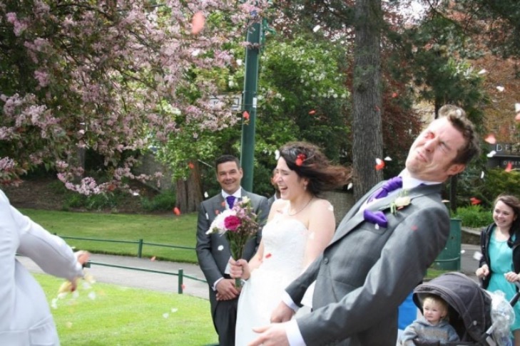 Когда на свадьбе что-то пошло не так: забавные фотографии с церемоний
