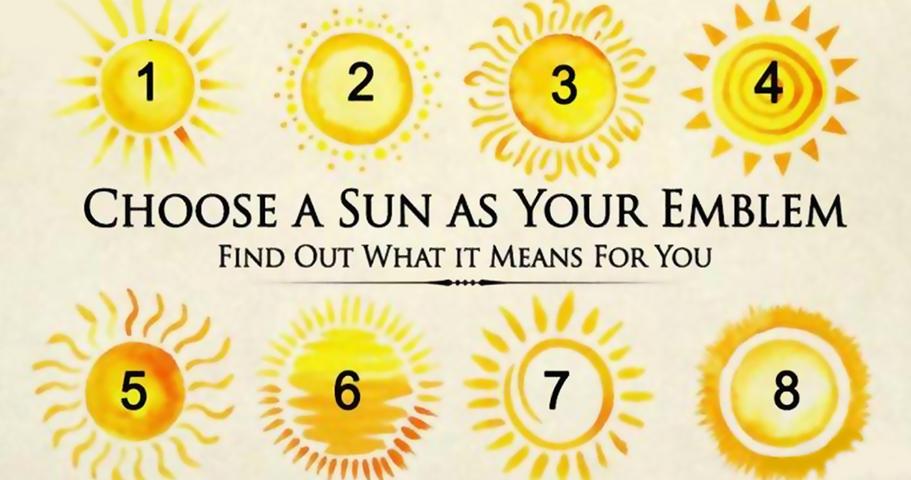 Выберите свое солнце и узнайте, что оно для вас означает