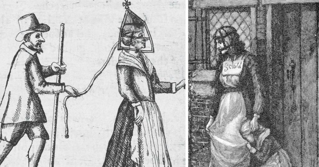 Как мужья в Средневековье наказывали сильно болтливых жен