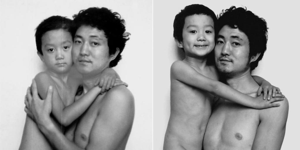 Отец 29 лет подряд делал одинаковое фото с сыном. Последнее — самое трогательное и волнующее