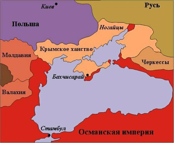 Малоизвестные исторические факты о невольничьих рынках в Крымском Ханстве