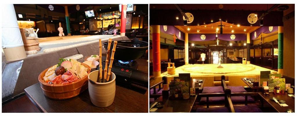 И хлеб, и зрелища: тематический сумо-ресторан в Японии
