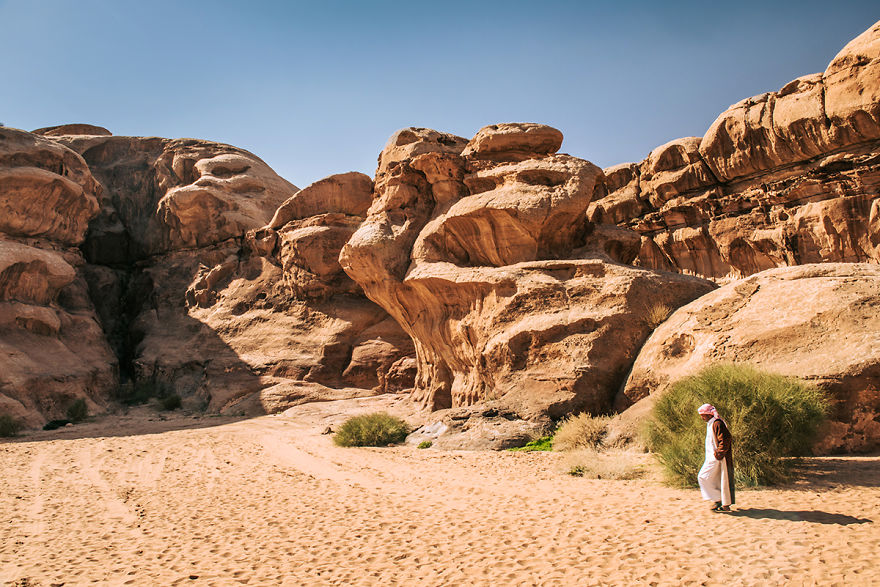 Как на Марсе! Фоторепортаж из пустыни Вади-Рам в Иордании