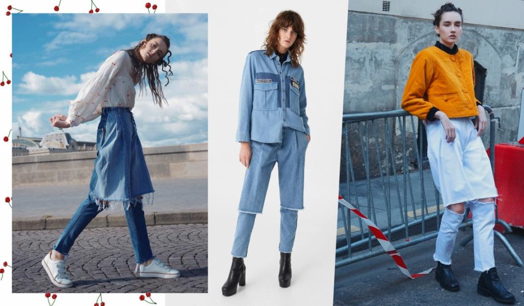 Тренд от украинского дизайнера: асимметричные джинсы