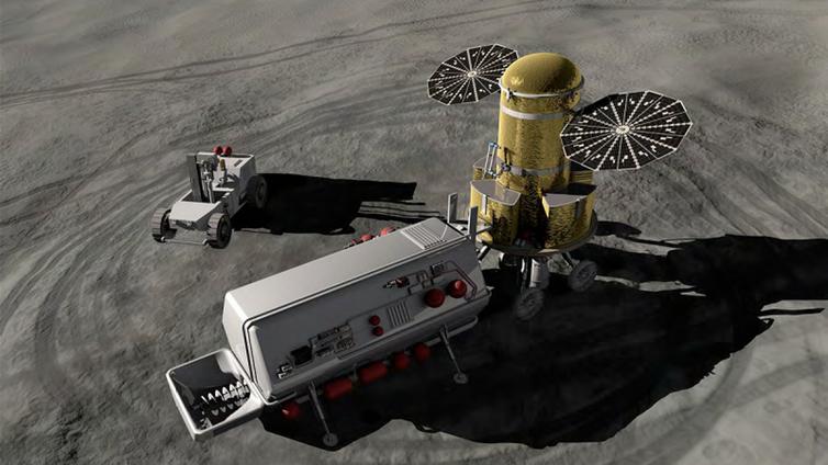 Колонизация Луны: ученые объяснили, реально ли добывать ресурсы на Луне при помощи концепции ISRU