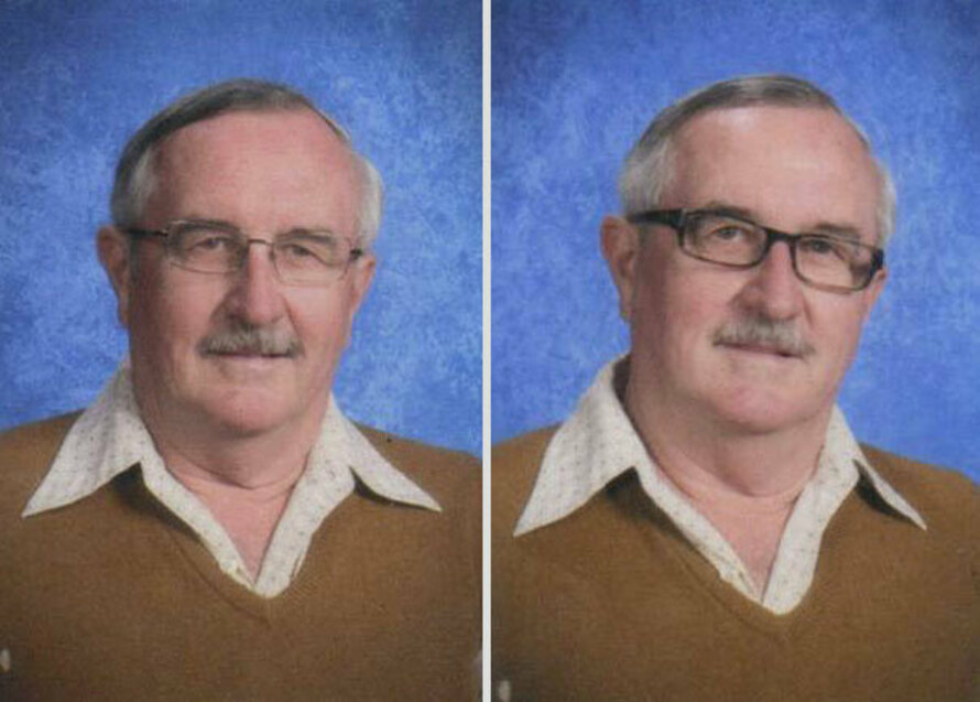 Школьный учитель специально фотографировался в одной и той же одежде на протяжении 40 лет (фото)
