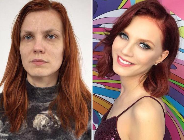 На 10 лет моложе: московский стилист показал, как прическа и макияж могут радикально изменить внешность женщины (фото)