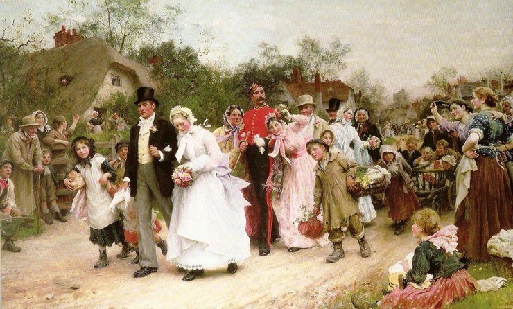 Ухаживание и брак в России XVIII-XIX вв: где люди знакомились, во что верили и как заключали браки