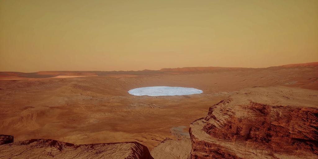 Ученые ищут доказательства существования жизни на Марсе