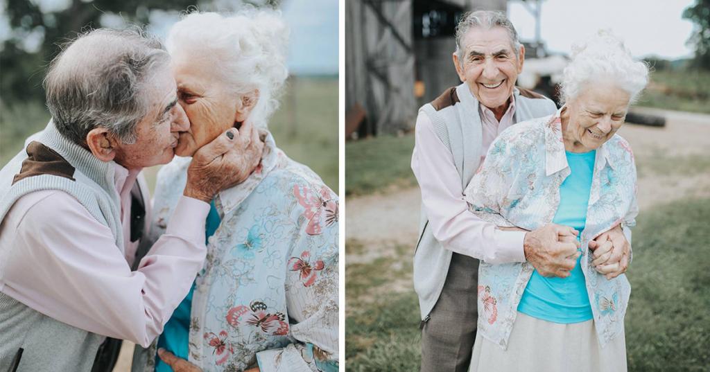Трогательная фотосессия супружеской пары в честь 68-й годовщины их свадьбы: снимки, которые доказывают, что истинная любовь существует