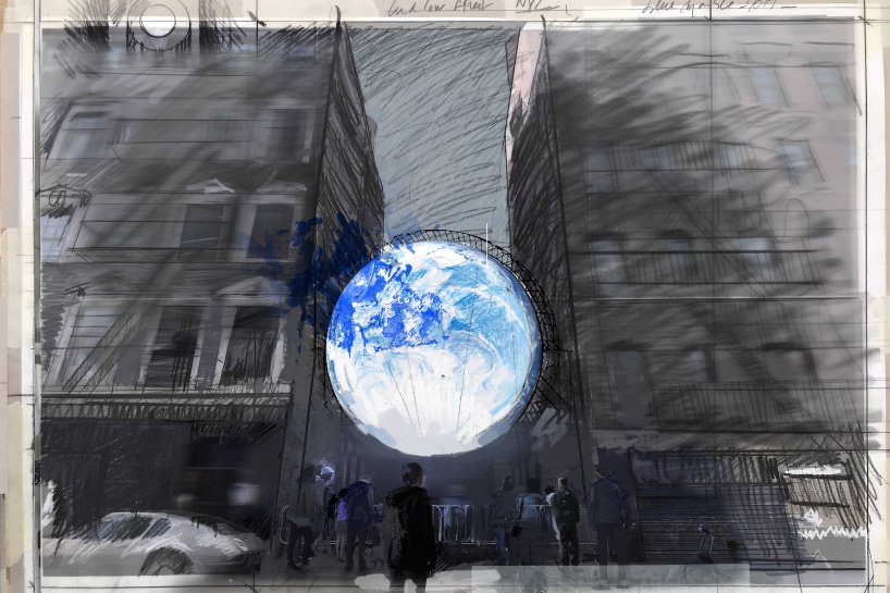 Космос нас ждет: в Нью-Йорке будет установлен огромный экран с онлайн-изображением Земли
